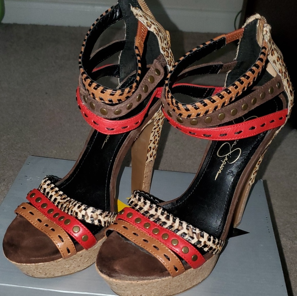 Cheetah heels